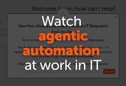 Agentic ITSM